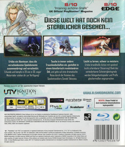 El Shaddai: Ascension of the Metatron - PlayStation 3 Rückseite