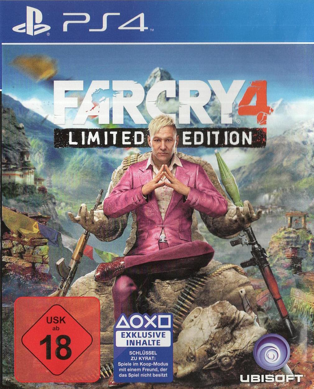 Far Cry 4 - PlayStation 4 Vorderseite