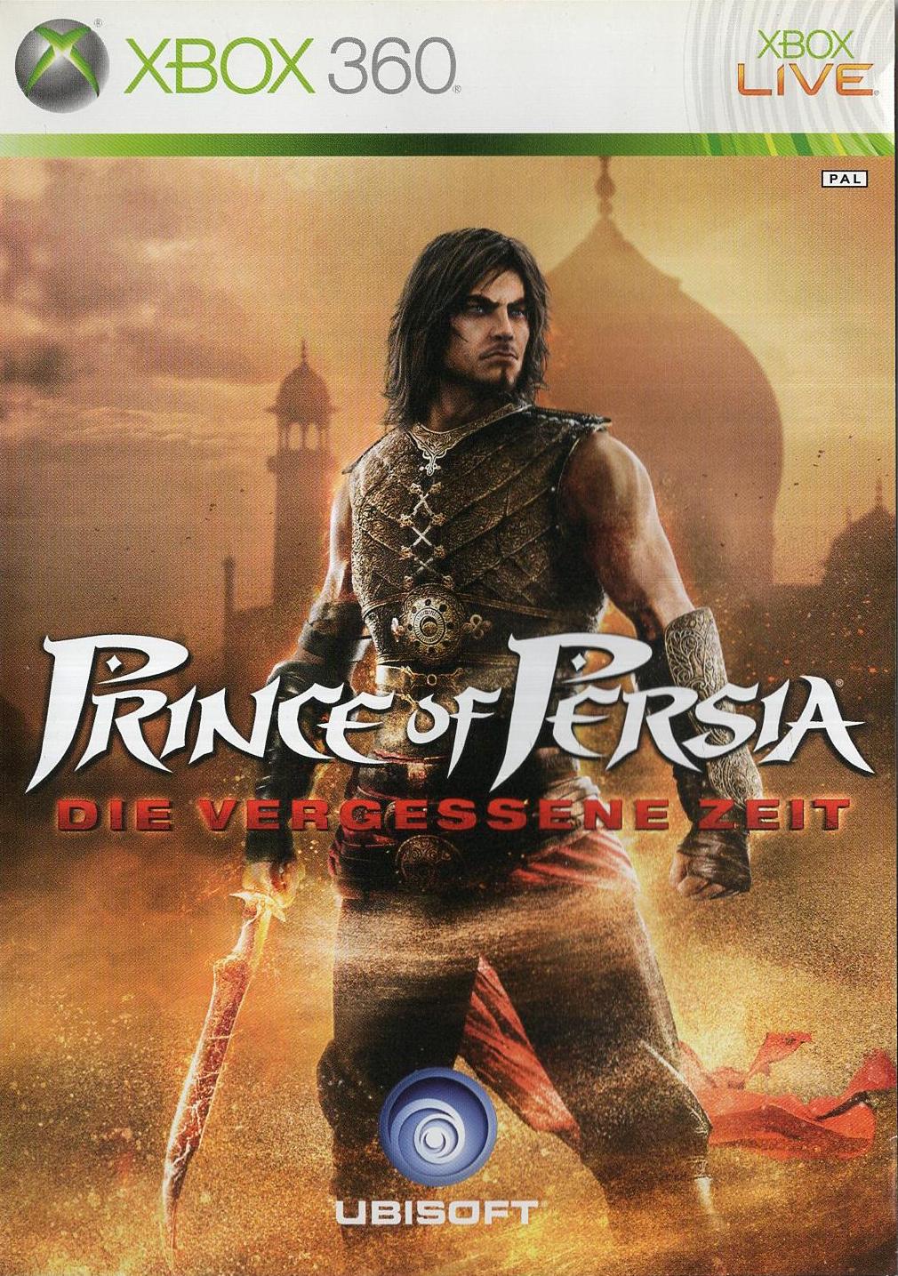 Prince of Persia: Die vergessene Zeit - Xbox 360 Vorderseite