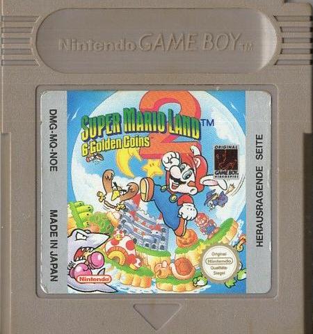 Super Mario Land 2: 6 Golden Coins - Game Boy - Modul Vorderseite