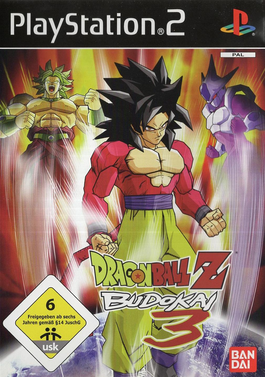 Dragon Ball Z: Budokai 3 - PlayStation 2 Vorderseite