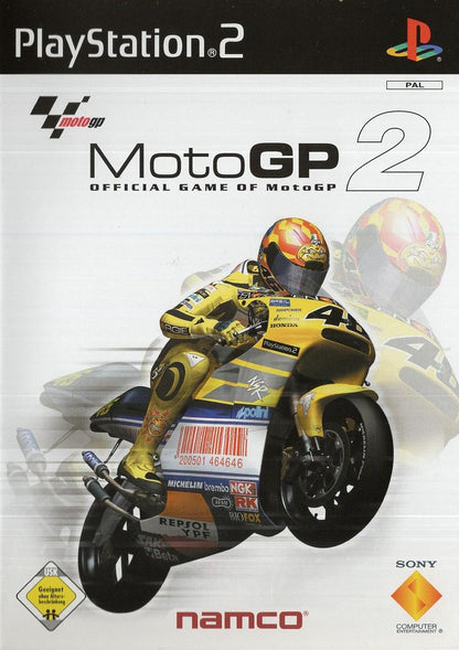 MotoGP 2 - PlayStation 2 Vorderseite