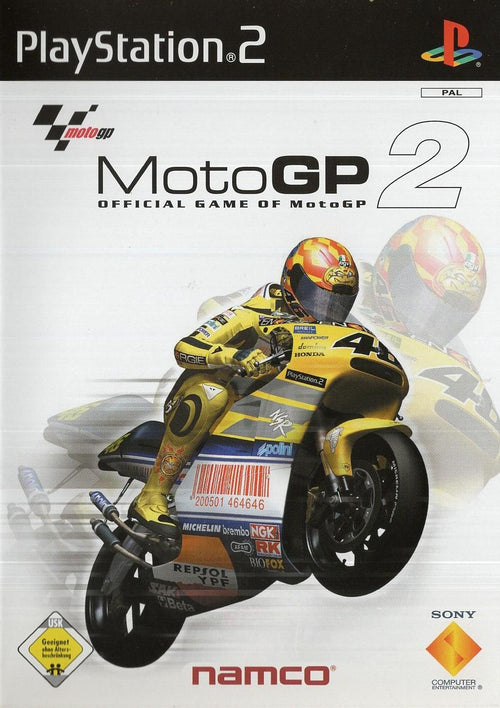 MotoGP 2 - PlayStation 2 Vorderseite