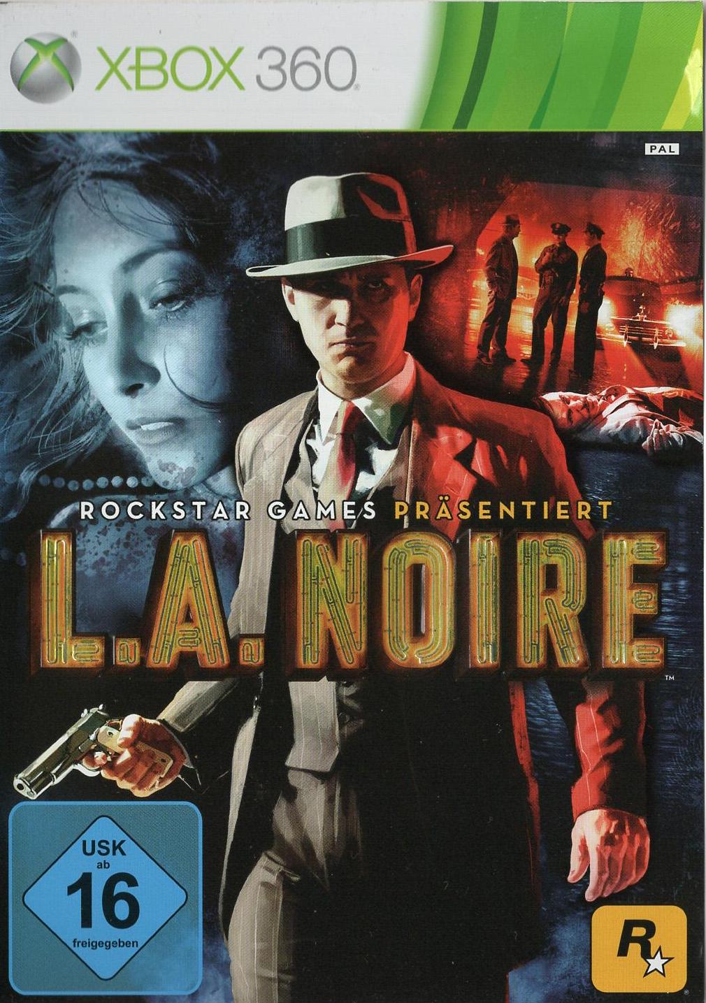 L.A. Noire - Xbox 360 Vorderseite