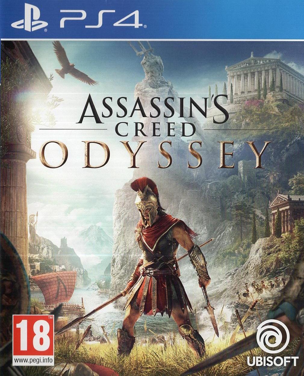 Assassin's Creed Odyssey - PlayStation 4 Vorderseite