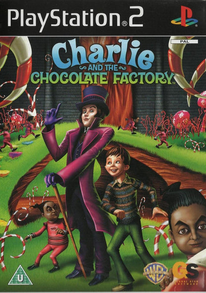 Charlie und die Schokoladenfabrik - PlayStation 2 Vorderseite