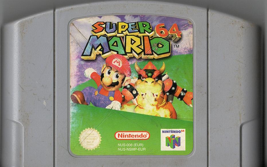 Super Mario 64 - Nintendo 64 - Modul Vorderseite