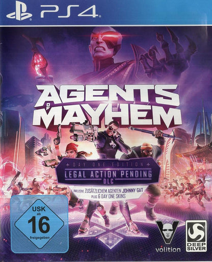 Agents of Mayhem - PlayStation 4 Vorderseite