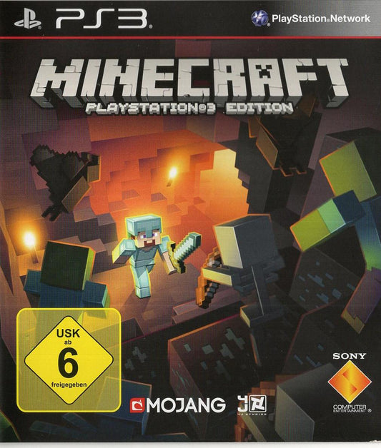 Minecraft: PlayStation 3 Edition - PlayStation 3 Vorderseite