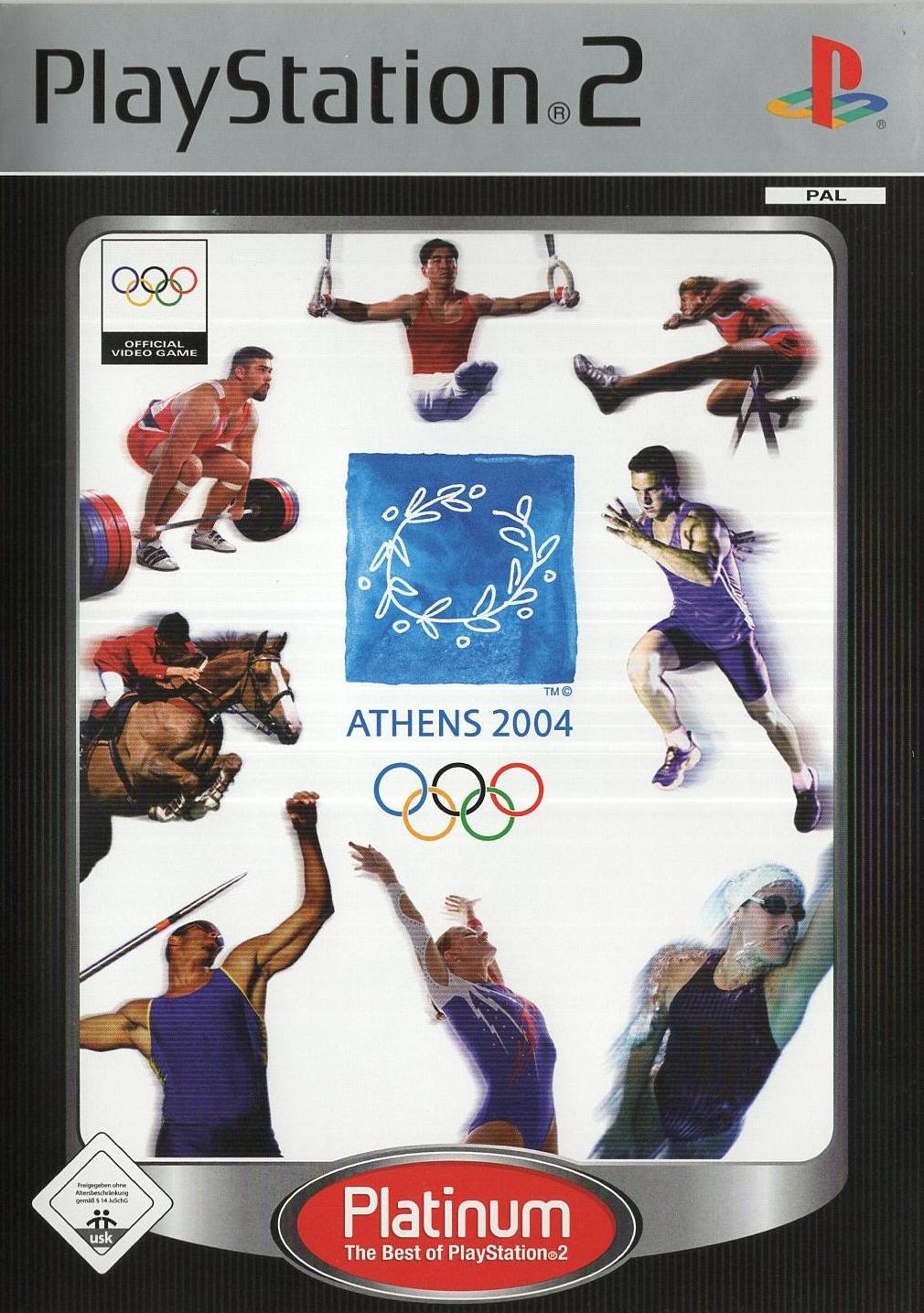 Athens 2004 - PlayStation 2 Vorderseite
