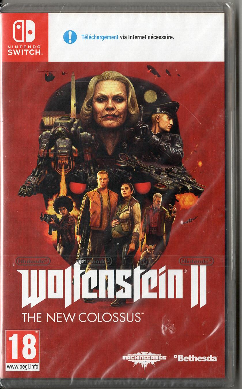 Wolfenstein II: The New Colossus - Nintendo Switch - Neu Vorderseite