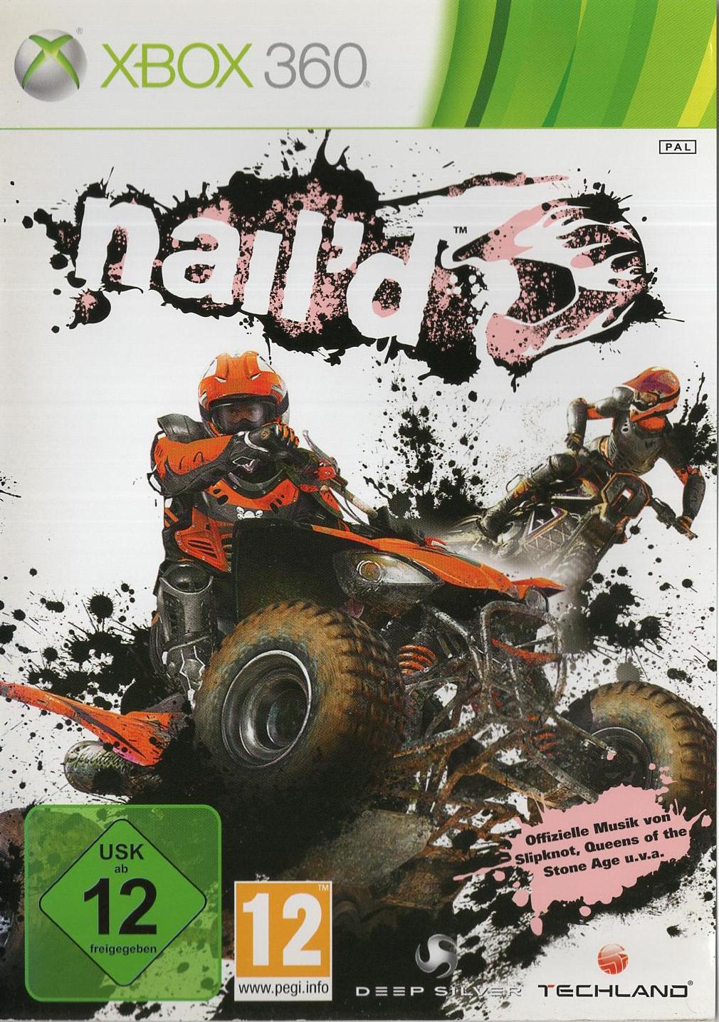 nail'd - Xbox 360 Vorderseite