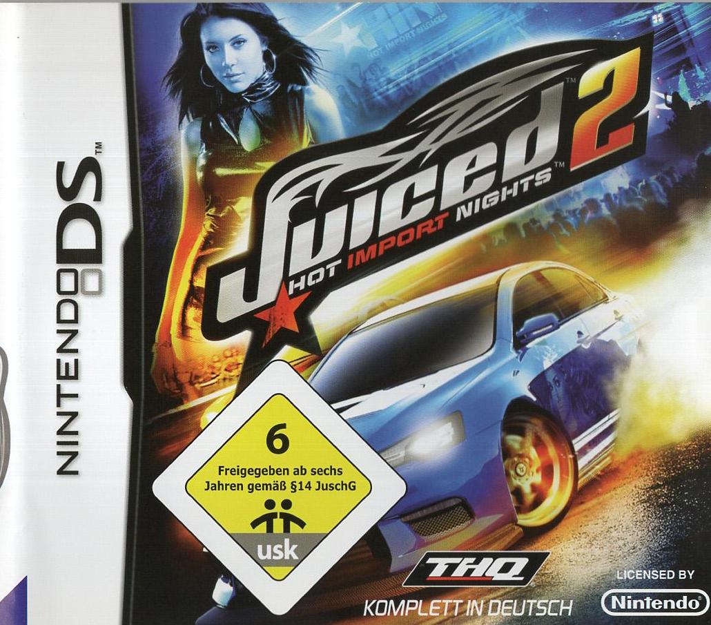 Juiced 2: Hot Import Nights - Nintendo DS Vorderseite