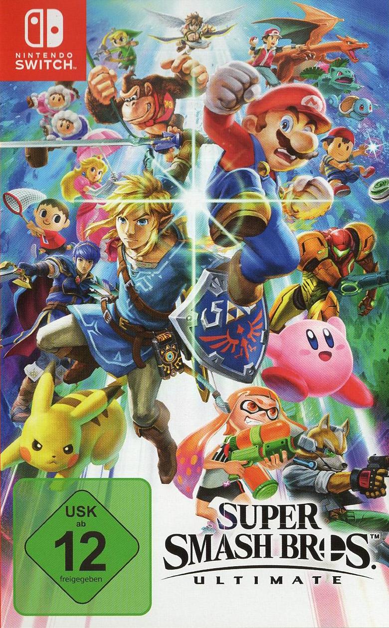 Super Smash Bros. Ultimate - Nintendo Switch Vorderseite