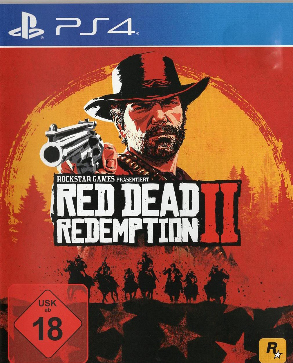 Red Dead Redemption II - PlayStation 4 Vorderseite