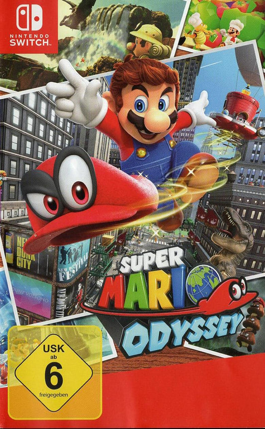 Super Mario Odyssey - Nintendo Switch Vorderseite