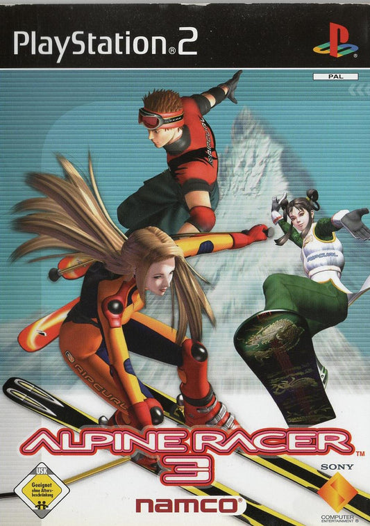 Alpine Racer 3 - PlayStation 2 Vorderseite