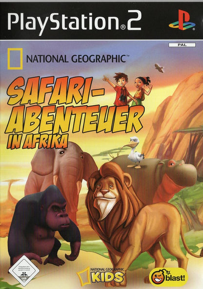 National Geographic: Safari-Abenteuer In Afrika - PlayStation 2 Vorderseite