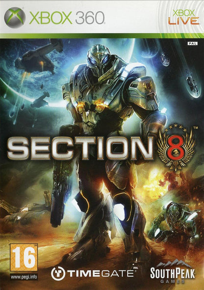 Section 8 - Xbox 360 Vorderseite