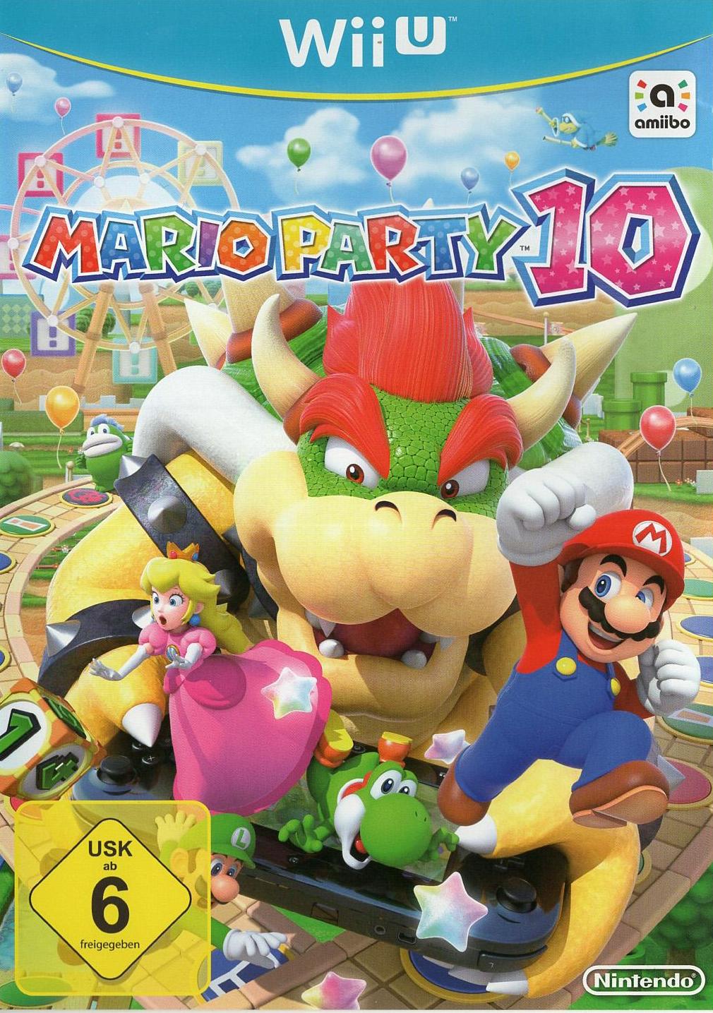 Mario Party 10 - Nintendo Wii U Vorderseite