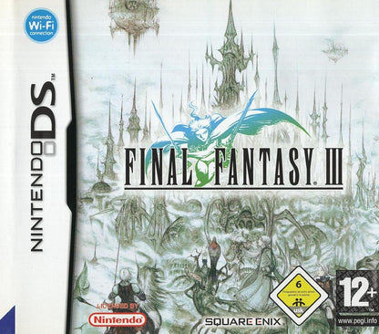 Final Fantasy III - Nintendo DS Vorderseite