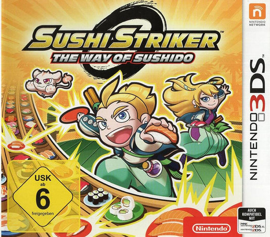 Sushi Striker: The Way of Sushido - Nintendo 3DS Vorderseite