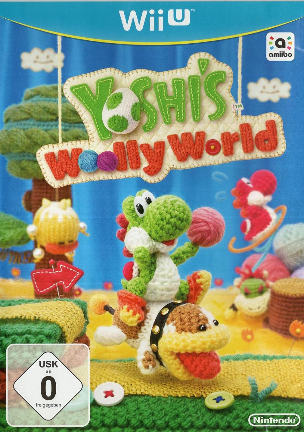 Yoshi's Woolly World - Nintendo Wii U Vorderseite