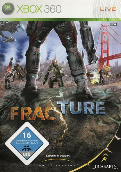 Fracture - Xbox 360 Vorderseite