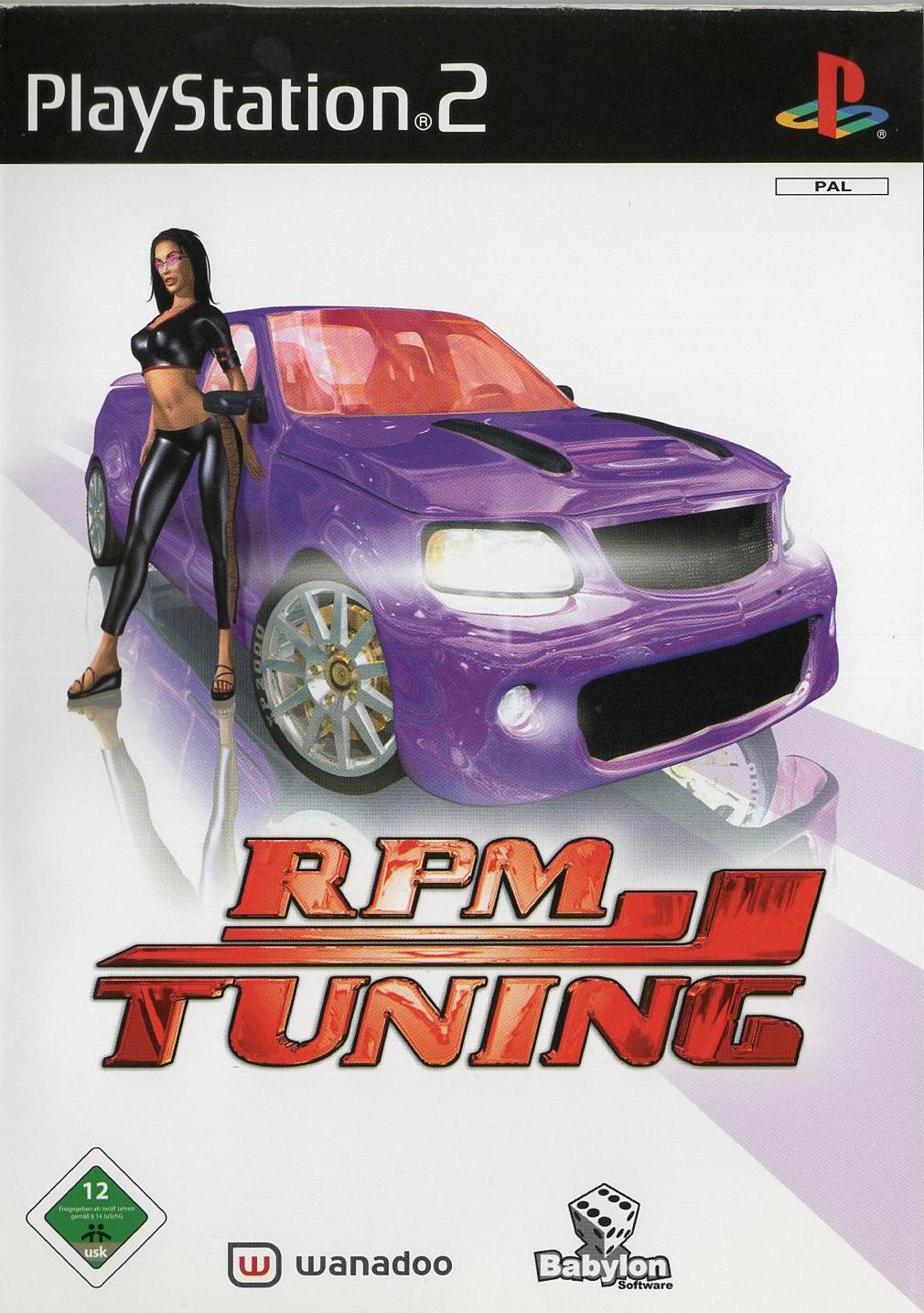 RPM Tuning - PlayStation 2 Vorderseite