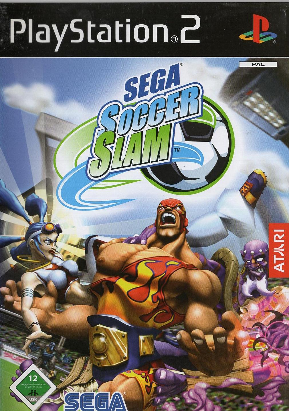 Sega Soccer Slam - PlayStation 2 Vorderseite