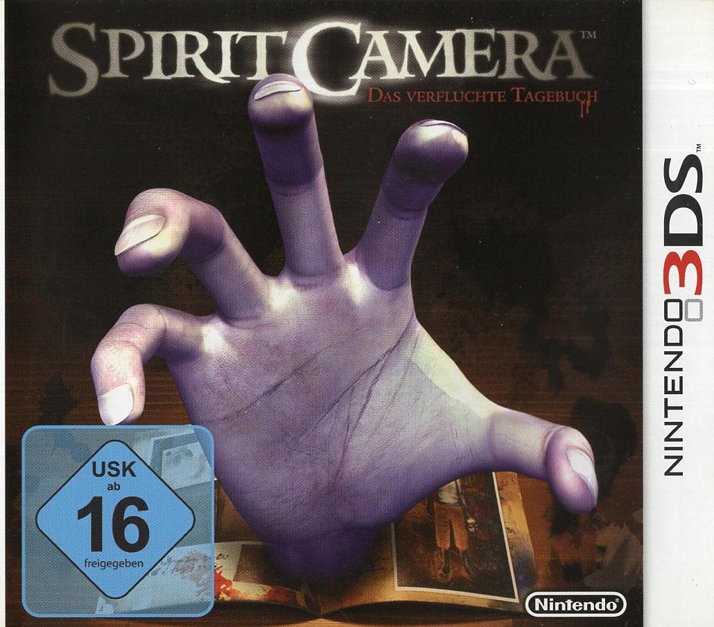 Spirit Camera: Das verfluchte Tagebuch - Nintendo 3DS Vorderseite