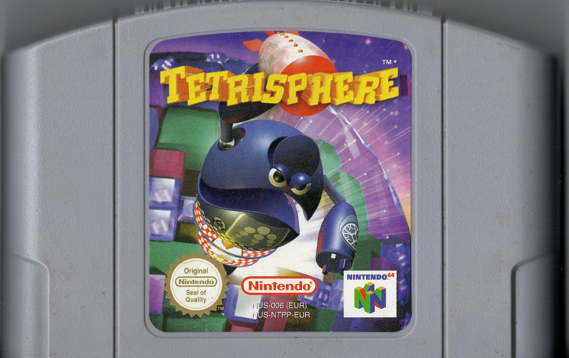 Tetrisphere - Nintendo 64 - Modul Vorderseite