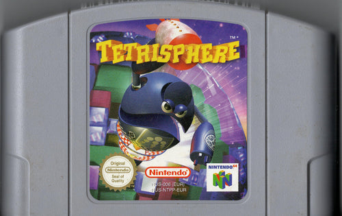 Tetrisphere - Nintendo 64 - Modul Vorderseite
