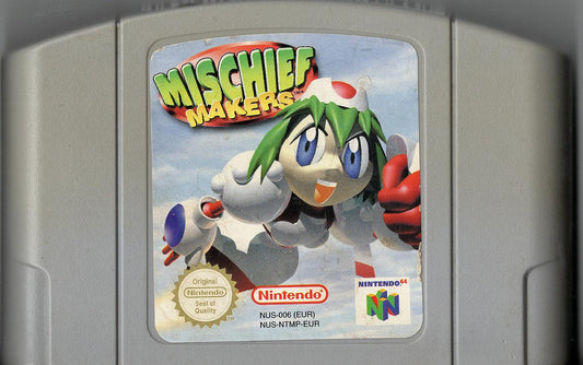 Mischief Makers - Nintendo 64 - Modul Vorderseite