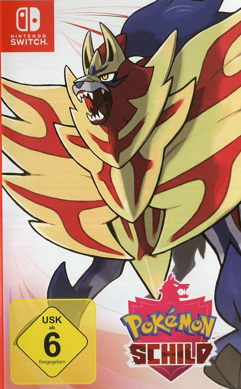 Pokémon Schild - Nintendo Switch Vorderseite