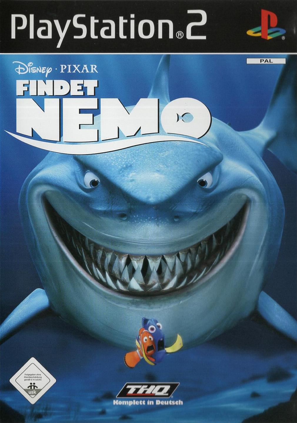 Findet Nemo - PlayStation 2 Vorderseite