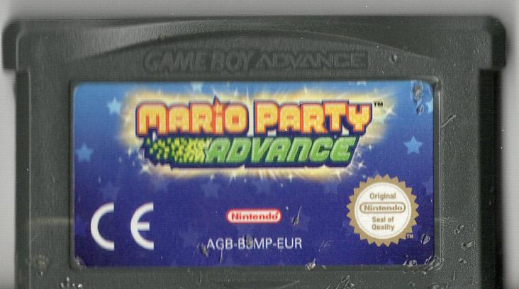 Mario Party Advance - Game Boy Advance - Modul Vorderseite