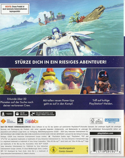 ASTRO BOT - PlayStation 5 Rückseite