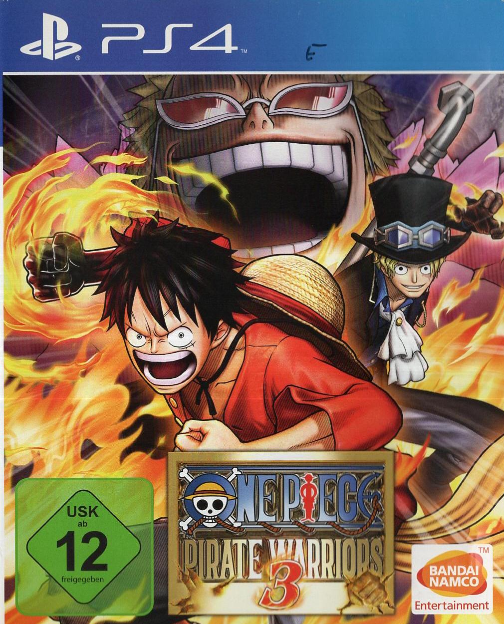 One Piece: Pirate Warriors 3 - PlayStation 4 Vorderseite