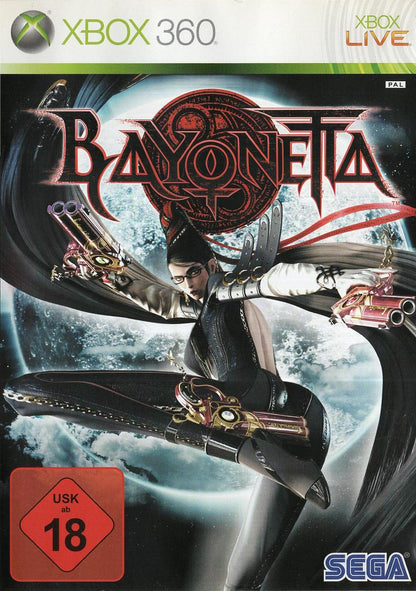 Bayonetta - Xbox 360 Vorderseite