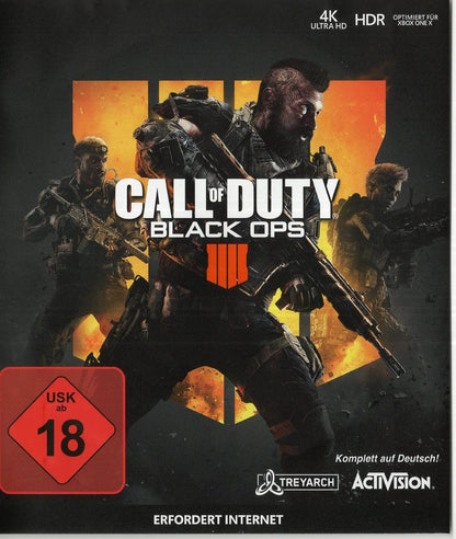 Call of Duty: Black Ops 4 - Xbox One Vorderseite
