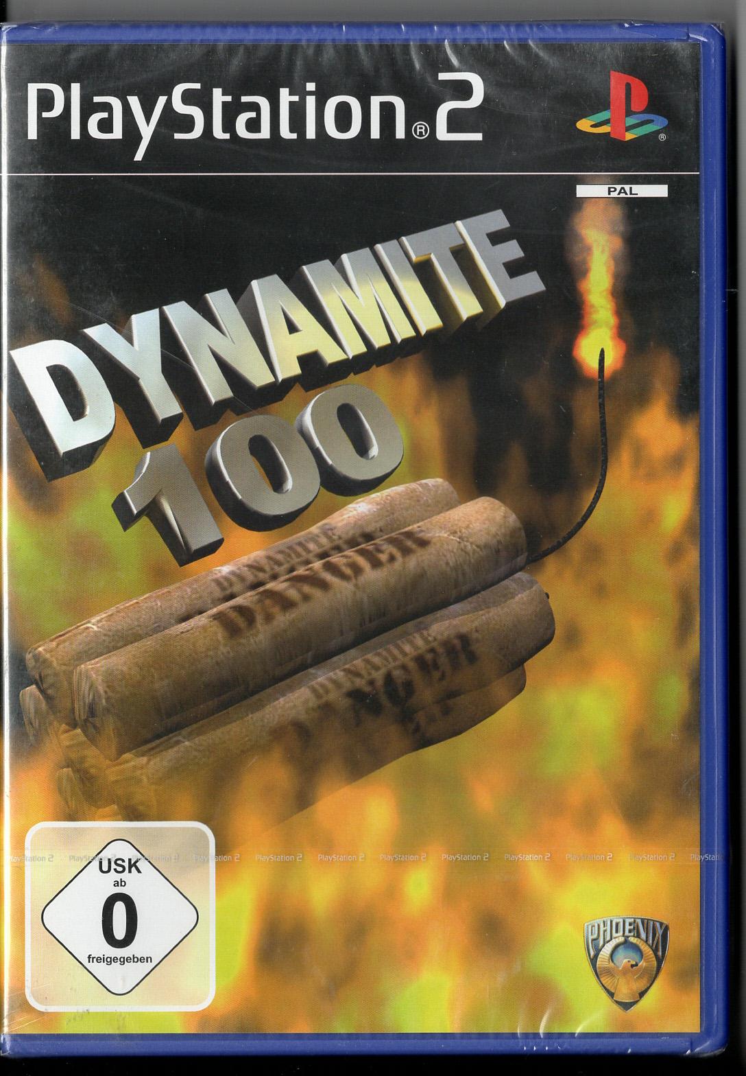 Dynamite 100 - PlayStation 2 - Neu Vorderseite