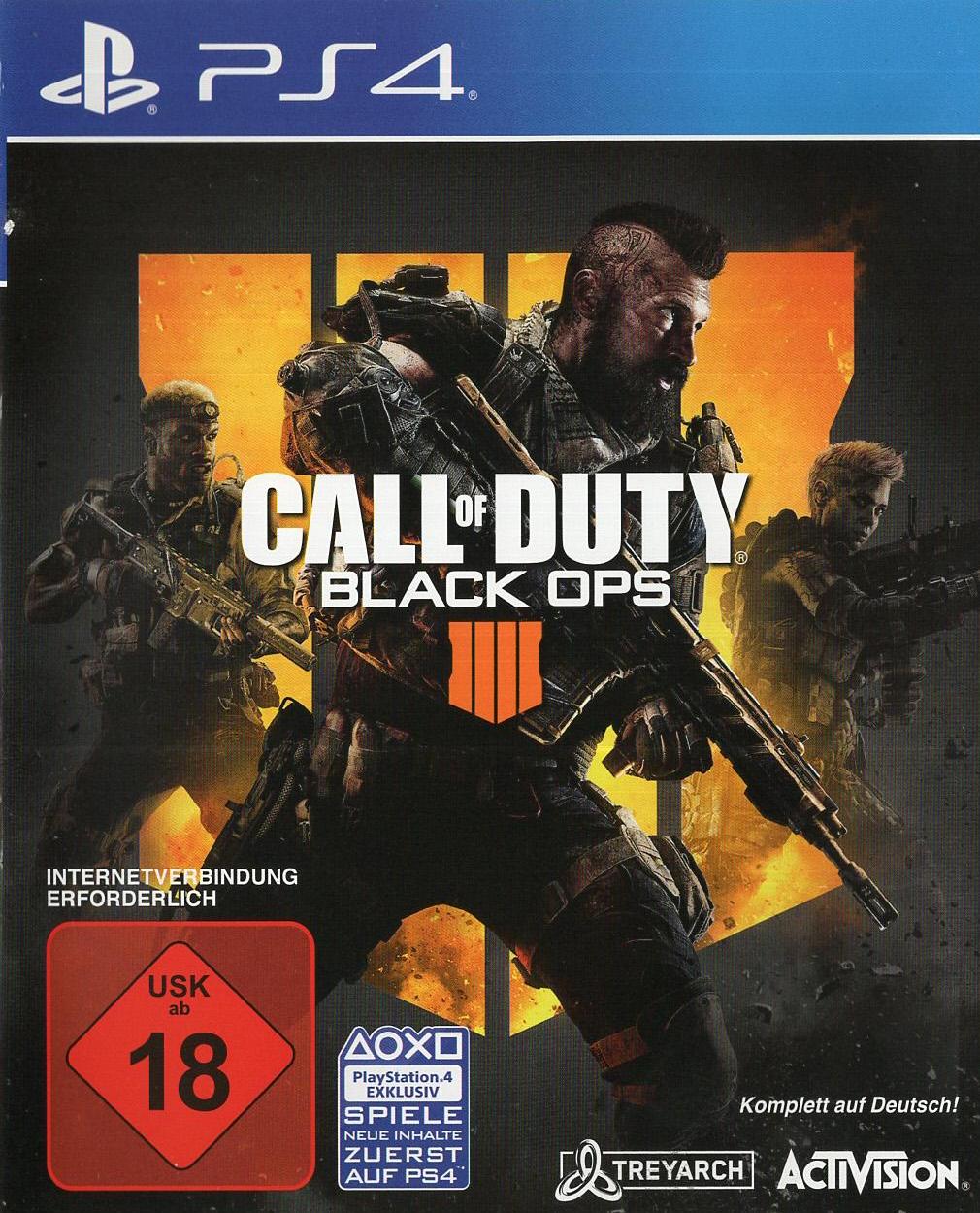 Call of Duty: Black Ops 4 - PlayStation 4 Vorderseite