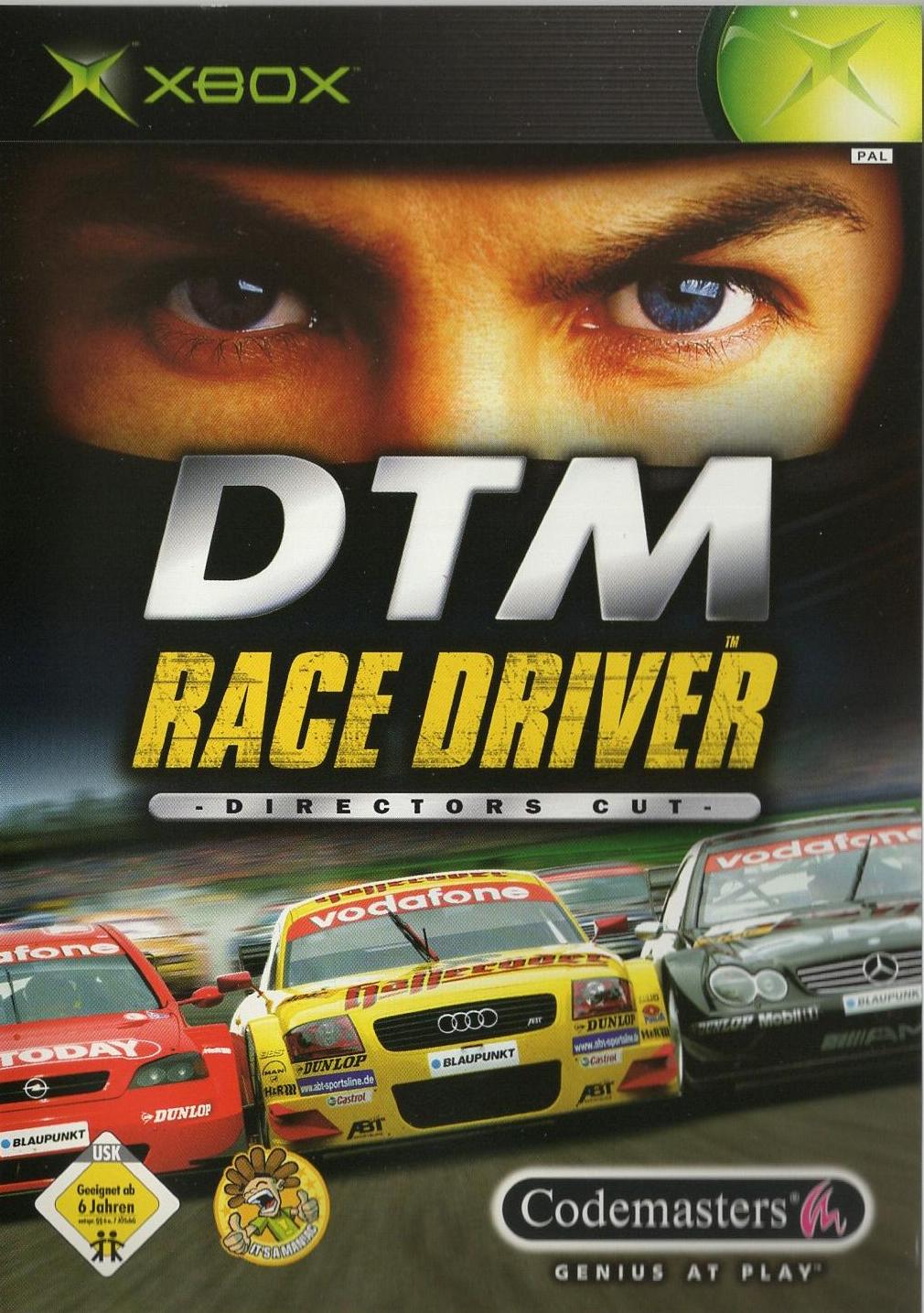DTM Race Driver: Director's Cut - Xbox Vorderseite
