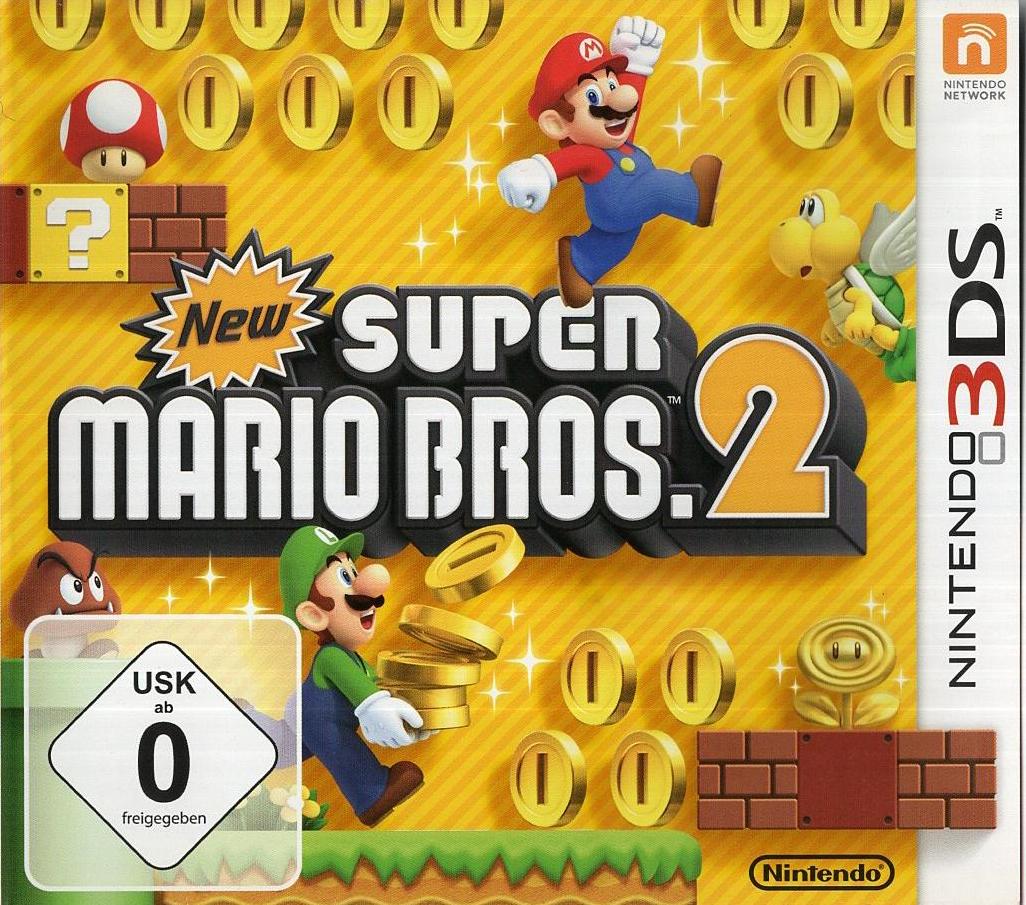New Super Mario Bros. 2 - Nintendo 3DS Vorderseite