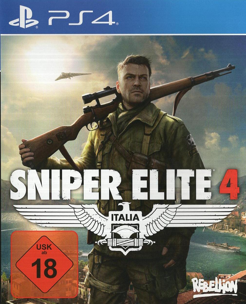Sniper Elite 4 - PlayStation 4 Vorderseite