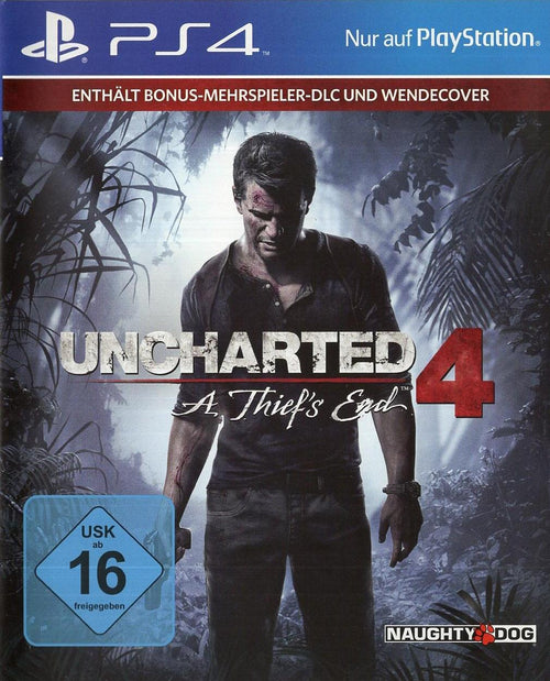 Uncharted 4: A Thief's End - PlayStation 4 Vorderseite