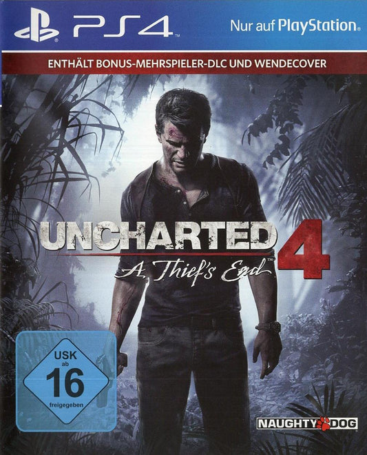 Uncharted 4: A Thief's End - PlayStation 4 Vorderseite