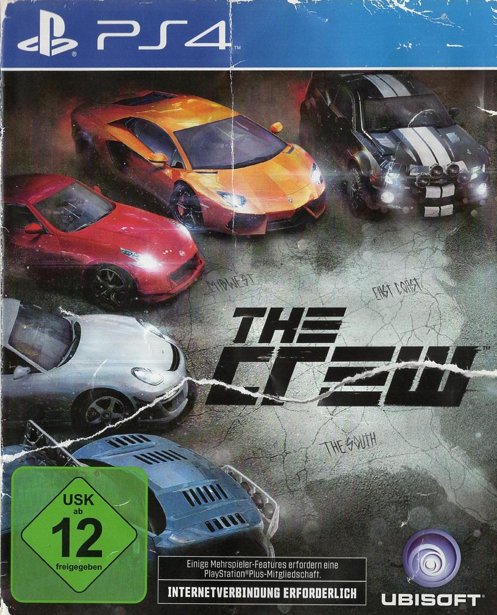 The Crew - PlayStation 4 Vorderseite