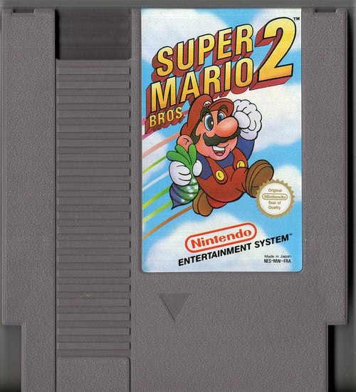 Super Mario Bros. 2 - Nintendo Entertainment System - Modul Vorderseite